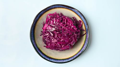 Rotkohl-Salat