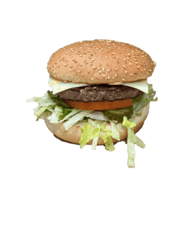 Angus Deluxe Burger Menu