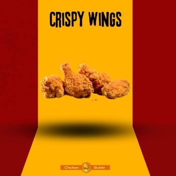 4 Crispy wings 