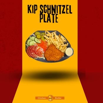 XL Kipschnitzel plate XL Kipschnitzel plate
