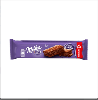 Milka brownie melk 50 gr