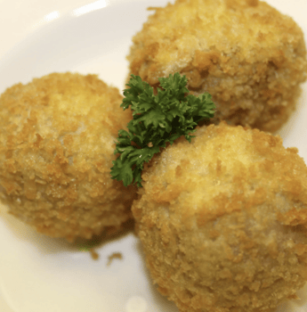 Süße Taro Bällchen frittiert 5 Stk (A, N)