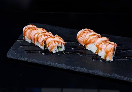 Sake Tiger Rolls