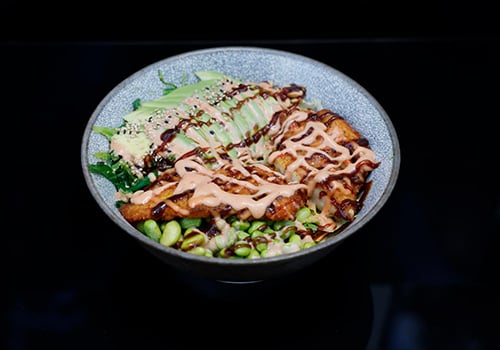 Bowl Hähnchen Kross