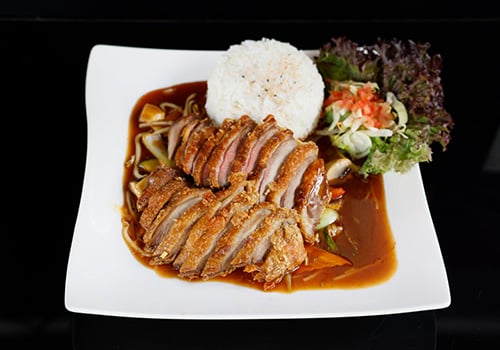 Chop Suey mit Ente
