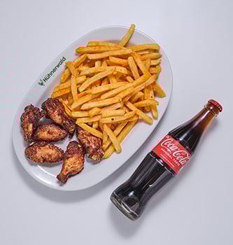 BBQ Wings Menü