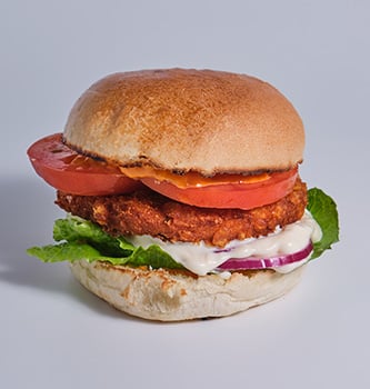 Knusper Chicken Burger Einzeln Knusper Chicken Burger Einzeln