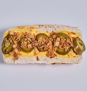 Chili Hotdog Einzeln