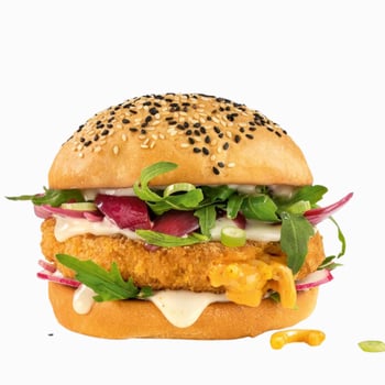 Mac-N-Veggie Burger