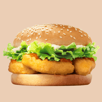Chicken Nuggets Burger