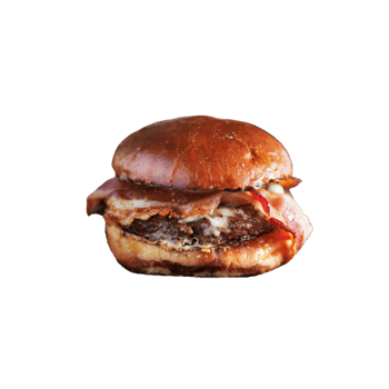 Vegan  Bacon Cheeseburger