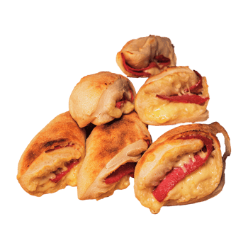 Pizzabrötchen Rindersalami
