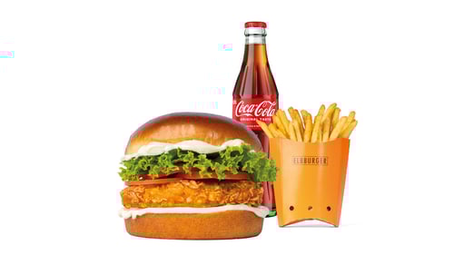 Crispy Chicken Burger Menü