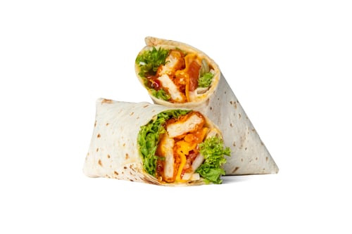 Crunchy Chicken Wrap Crunchy Chicken Wrap