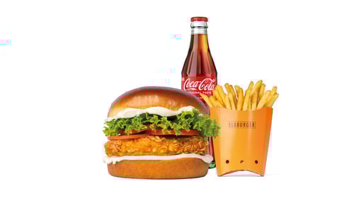 Vegan Crispy Burger Menü