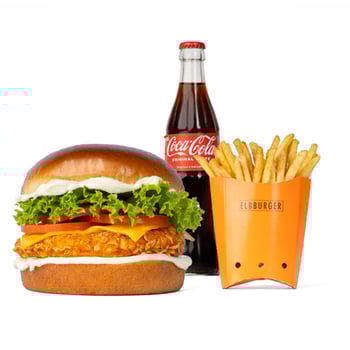 Crispy Chicken Burger Menü