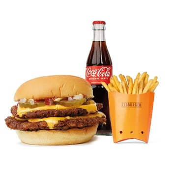 Veggie Double Smash Menü