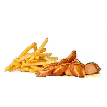 Currywurst Pommes 
