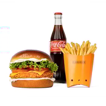 Vegan Crispy Burger Menü