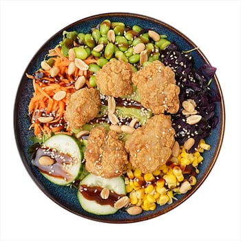 Crispy Chicken Karaage Bowl