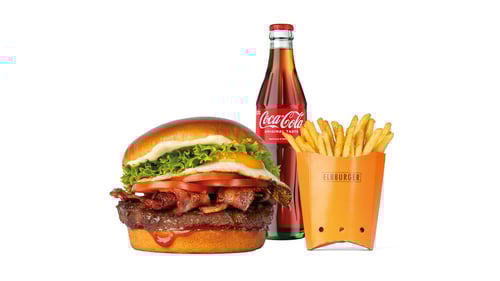 Bacon Egg Burger Menü