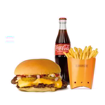 Single Smash Burger Menü 