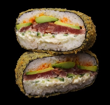 Royal Family Sushi Burger