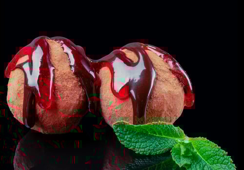 Schokoladeneis im Mochi