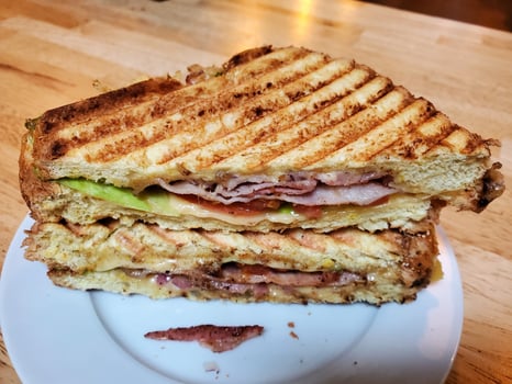 Tosti Double Bacon Cheese