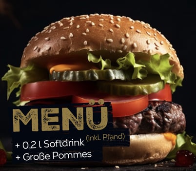 Classic Burger Menü Classic Burger Menü