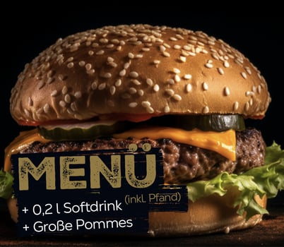 Cheeseburger Menü Cheeseburger Menü