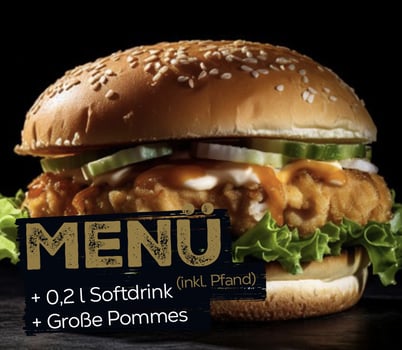 Veggie Burger Menü Veggie Burger Menü