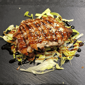 Spezial gebackene Teri Ente Spezial gebackene Teri Ente