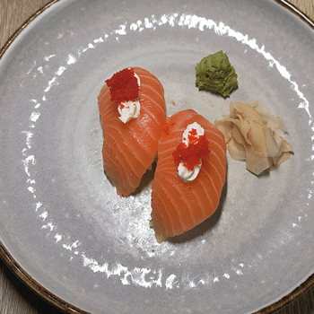 Nigiri Salmon Cheese Nigiri Salmon Cheese