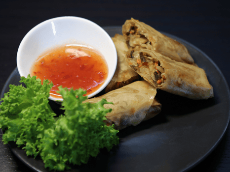 Frühlingsrollen mit Fleisch