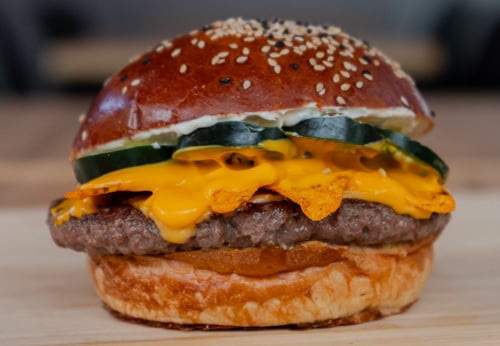 FLAMIN SMASH BURGER