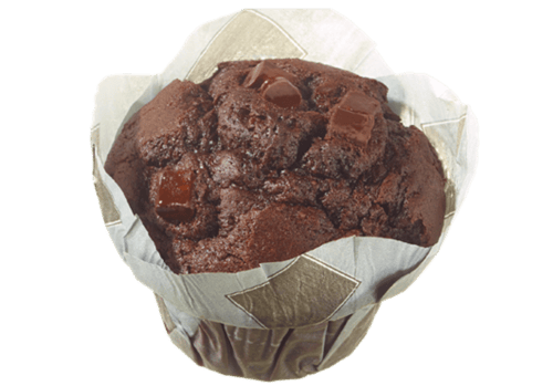 Double Schokoladen Muffin
