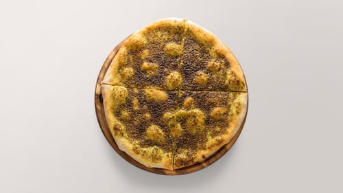 Manakisch mit Thymian Manakisch mit Thymian