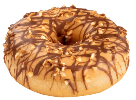 Donut Salted Caramel & Nuts Donut Salted Caramel & Nuts