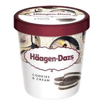 Häagen D. Eis Cookies & Cream 460ml