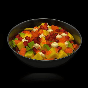 Poke Bowl Salmon & Mango