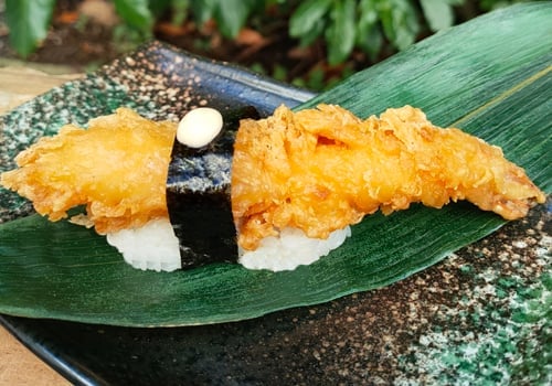 Tempura Garnelen Nigiri