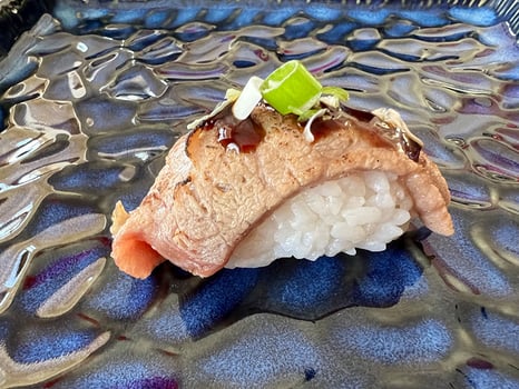 Flamed Beef Nigiri