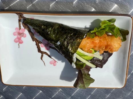 Garnelen Temaki