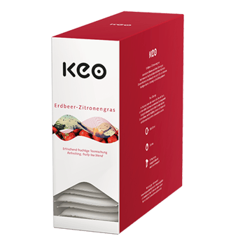 Keo Tee Erbeere Zitronengras