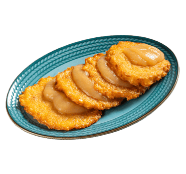 Kartoffelpuffer mit Apfelmus (3 Stück)