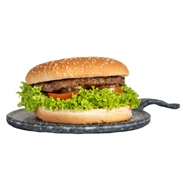White BBQ Burger