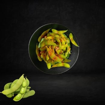 SPICY EDAMAME (mit scharfer Gewürzmischung)