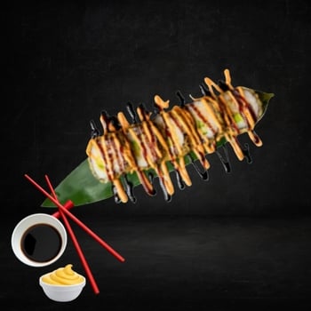 CRUNCHY  SAKE FUTO (5 STÜCK)