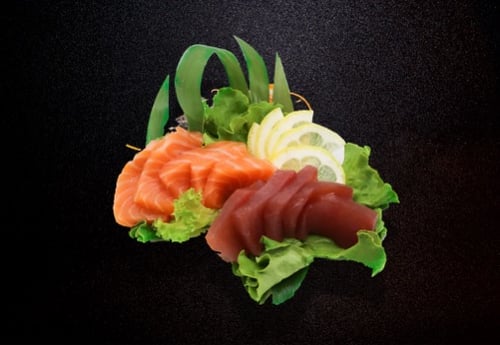 Sashimi salmone meet tuna 
